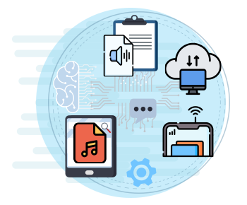 Text AI Speech to text conversion text recognition